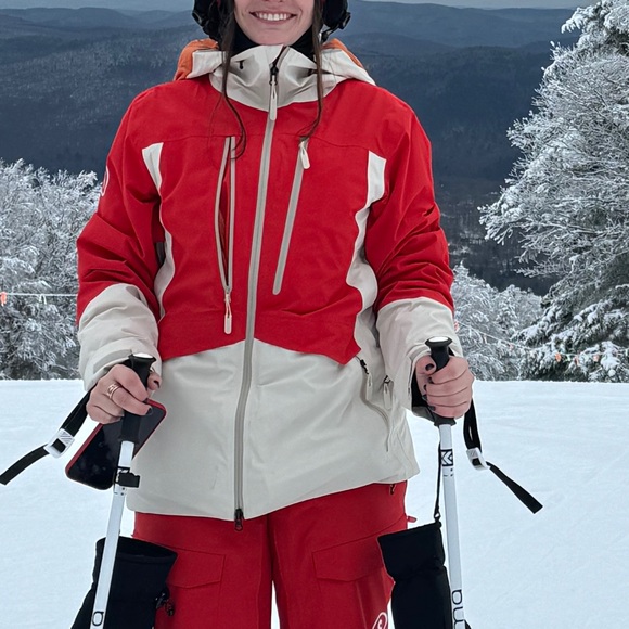 Backcountry Last Chair Stretch Insulated Jacket - Women's - Red - Picture 4 of 10